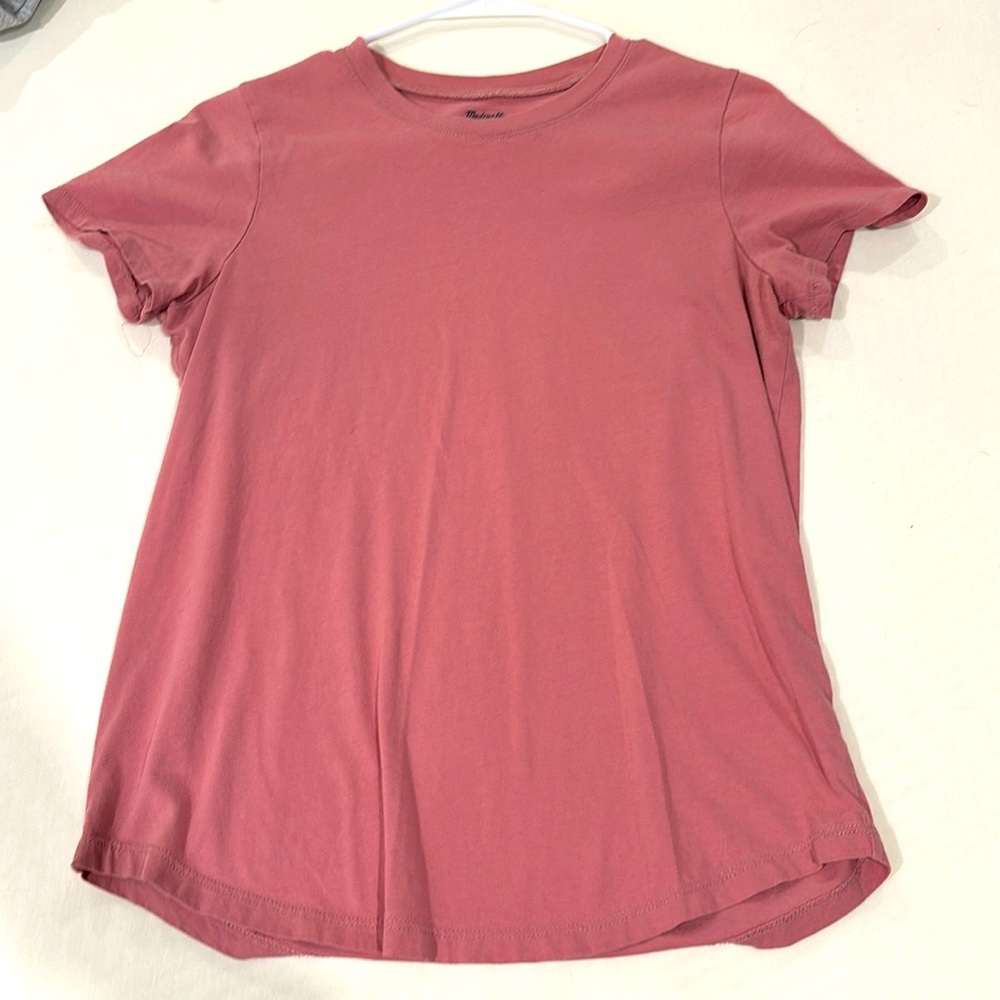 Madewell Short Sleeve Tee in Dusty Rose